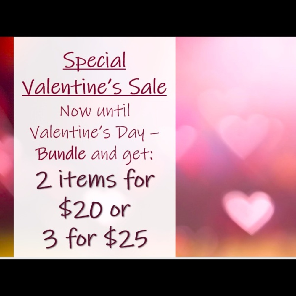 2 for $20 or 3 for $25